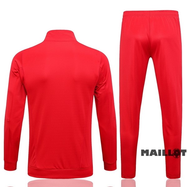 Foot Maillot Pas Cher Ensemble Complet Ropa Deportiva Con Cremallera Larga Flamengo 2023 2024 Rouge