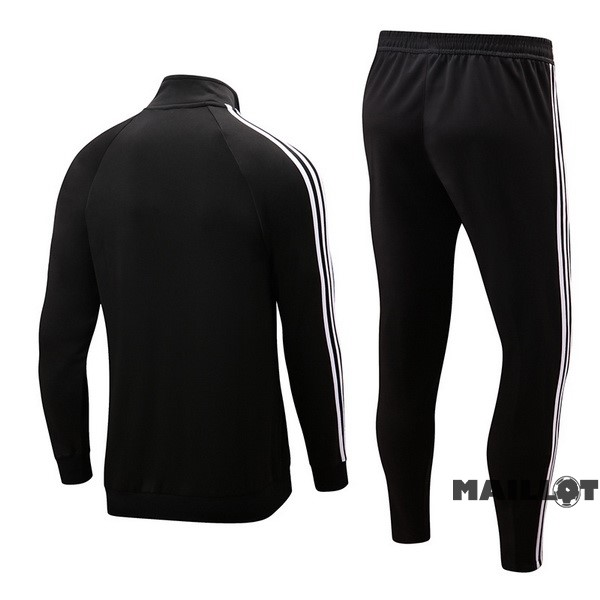 Foot Maillot Pas Cher Ensemble Complet Ropa Deportiva Con Cremallera Larga Manchester United 2022 2023 I Noir