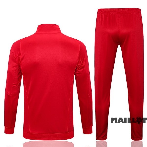 Foot Maillot Pas Cher Ensemble Complet Ropa Deportiva Con Cremallera Larga Mexique 2023 Rouge