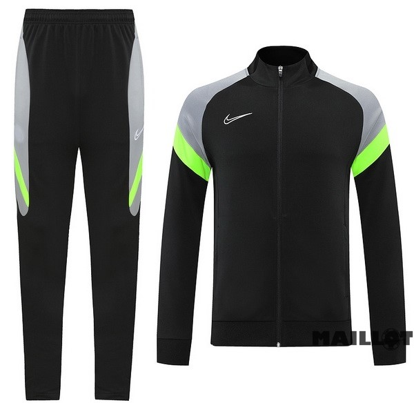Foot Maillot Pas Cher Ensemble Complet Ropa Deportiva Con Cremallera Larga Nike 2022 2023 Noir