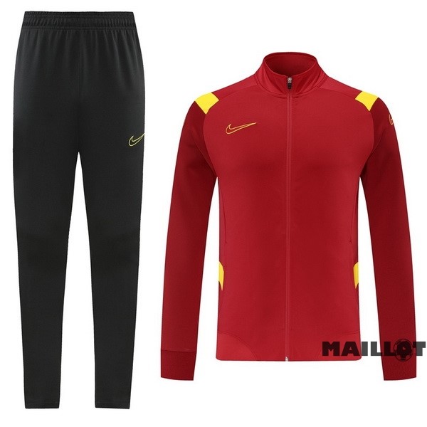 Foot Maillot Pas Cher Ensemble Complet Ropa Deportiva Con Cremallera Larga Nike 2022 2023 Noir