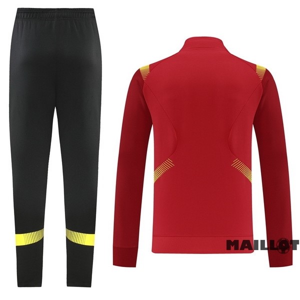 Foot Maillot Pas Cher Ensemble Complet Ropa Deportiva Con Cremallera Larga Nike 2022 2023 Noir