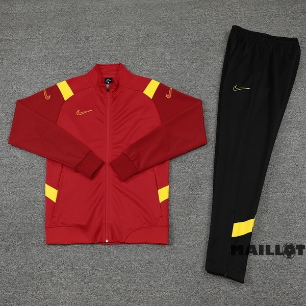 Foot Maillot Pas Cher Ensemble Complet Ropa Deportiva Con Cremallera Larga Nike 2022 2023 Noir