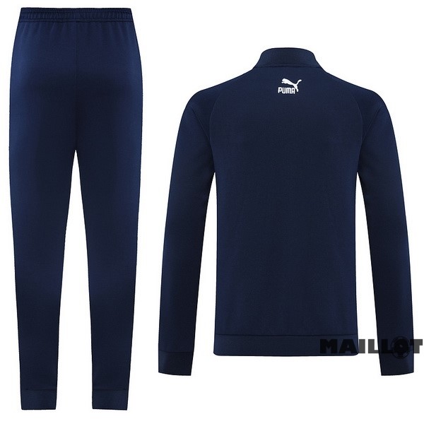 Foot Maillot Pas Cher Ensemble Complet Ropa Deportiva Con Cremallera Larga PUMA 2022 2023 Bleu