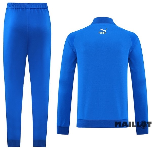 Foot Maillot Pas Cher Ensemble Complet Ropa Deportiva Con Cremallera Larga PUMA 2022 2023 I Bleu