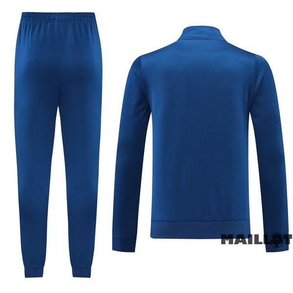 Foot Maillot Pas Cher Ensemble Complet Ropa Deportiva Con Cremallera Larga adidas 2022 2023 Bleu Vert
