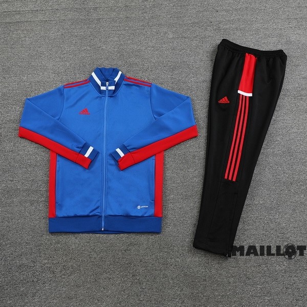 Foot Maillot Pas Cher Ensemble Complet Ropa Deportiva Con Cremallera Larga adidas 2023 Noir