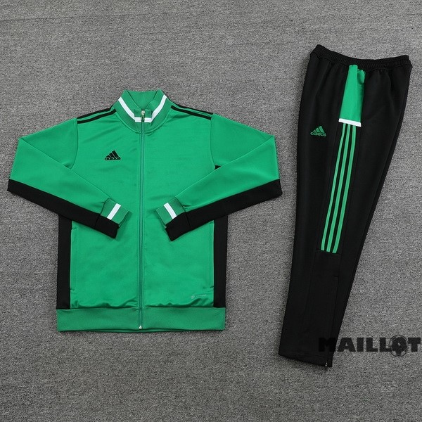 Foot Maillot Pas Cher Ensemble Complet Ropa Deportiva Con Cremallera Larga adidas 2023 Noir