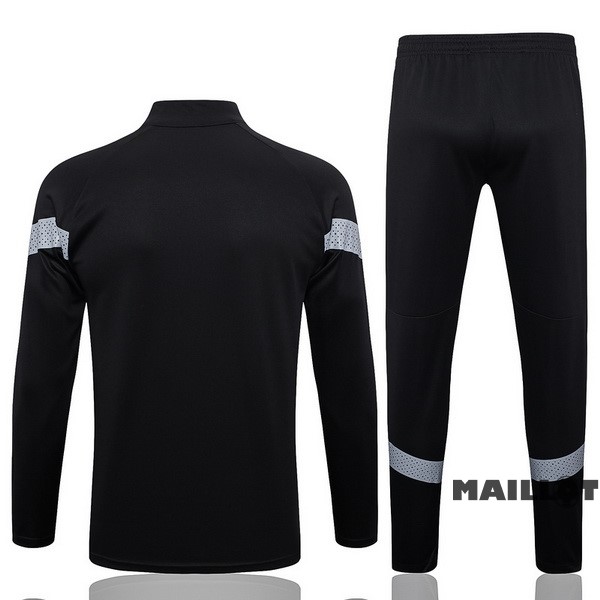 Foot Maillot Pas Cher Ensemble Complet Sudadera Entrainement AC Milan 2022 2023 Noir