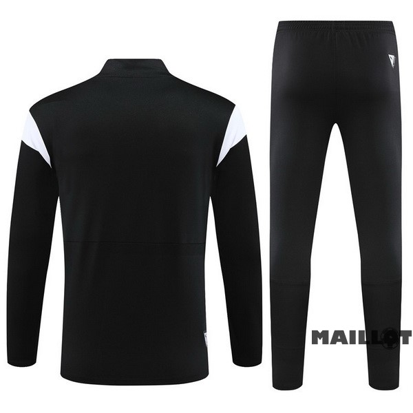 Foot Maillot Pas Cher Ensemble Complet Sudadera Entrainement AC Milan 2023 2024 Noir