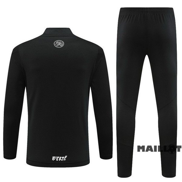 Foot Maillot Pas Cher Ensemble Complet Sudadera Entrainement Algérie 2023 Noir