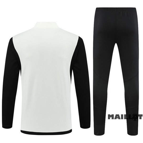 Foot Maillot Pas Cher Ensemble Complet Sudadera Entrainement Allemagne 2022 Blanc I Jaune Noir