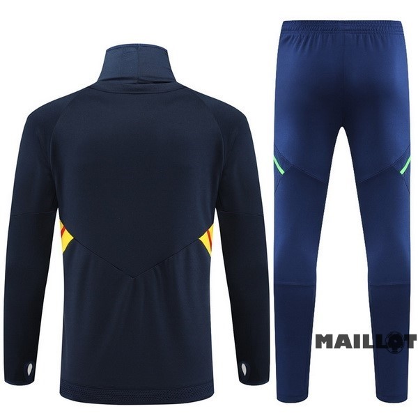 Foot Maillot Pas Cher Ensemble Complet Sudadera Entrainement Arsenal 2022 2023 Bleu III Marine