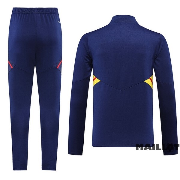 Foot Maillot Pas Cher Ensemble Complet Sudadera Entrainement Arsenal 2022 2023 Bleu Marine