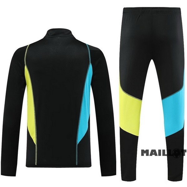 Foot Maillot Pas Cher Ensemble Complet Sudadera Entrainement Arsenal 2023 2024 Jaune Noir