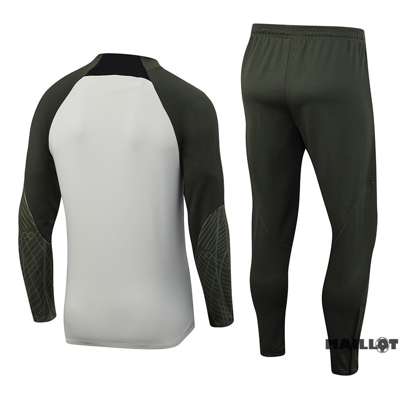 Foot Maillot Pas Cher Ensemble Complet Sudadera Entrainement Barcelona 2023 2024 Jaune Vert