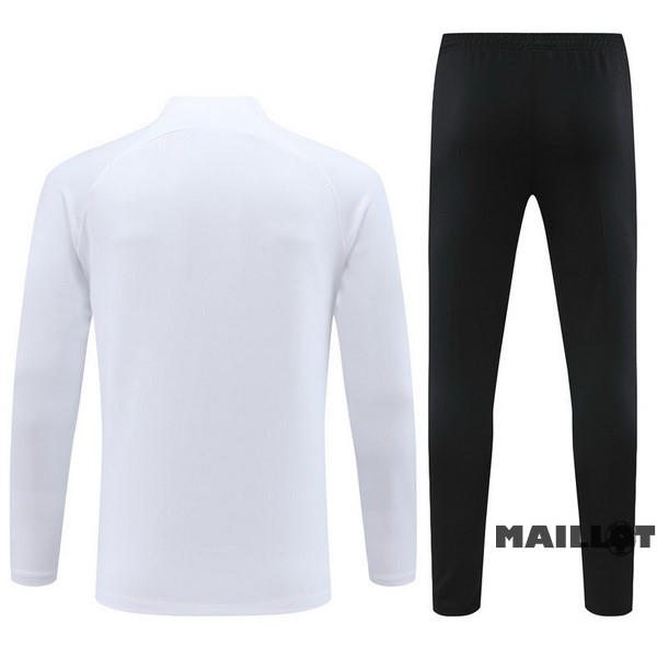 Foot Maillot Pas Cher Ensemble Complet Sudadera Entrainement Corinthians Paulista 2023 2024 I Blanc