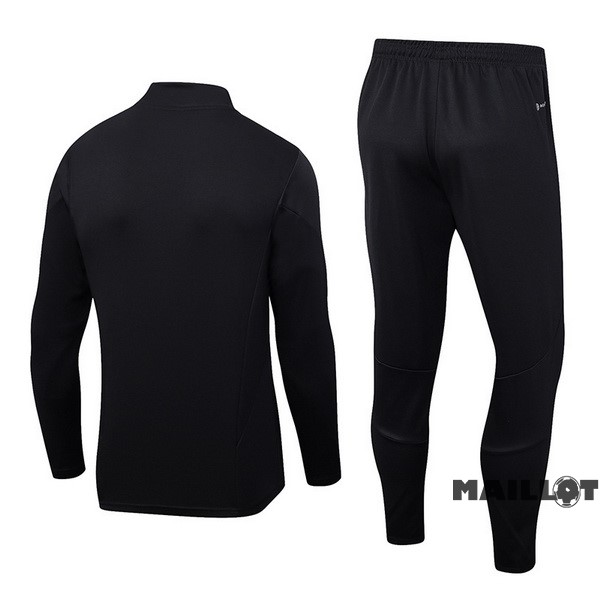 Foot Maillot Pas Cher Ensemble Complet Sudadera Entrainement Enfant Arsenal 2023 2024 Noir II Jaune