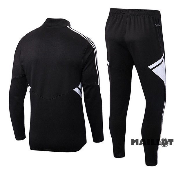 Foot Maillot Pas Cher Ensemble Complet Sudadera Entrainement Feyenoord Rotterdam 2022 2023 Noir
