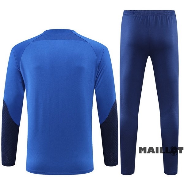 Foot Maillot Pas Cher Ensemble Complet Sudadera Entrainement Inter Milán 2022 2023 I Bleu