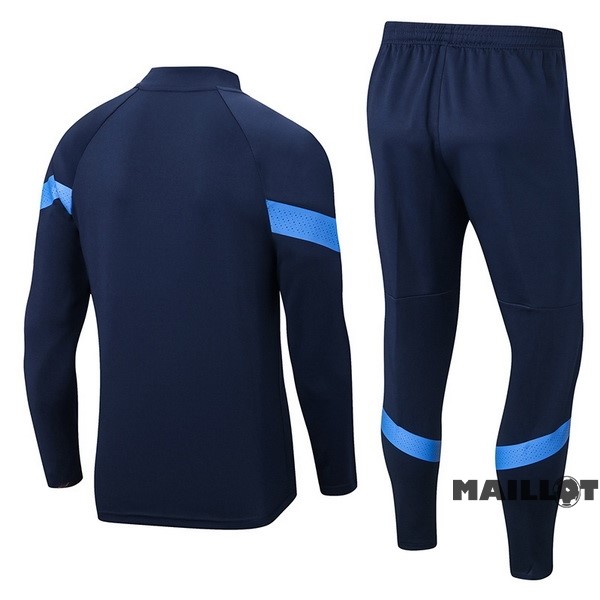 Foot Maillot Pas Cher Ensemble Complet Sudadera Entrainement Italie 2022 Bleu