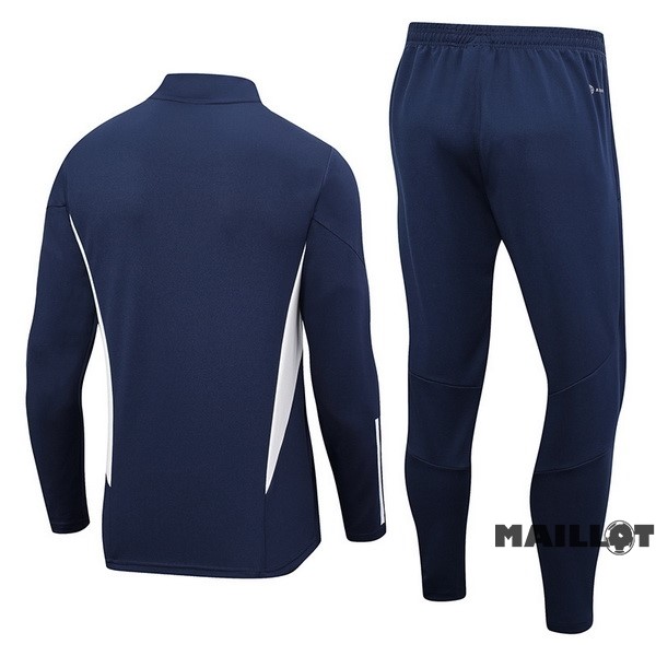 Foot Maillot Pas Cher Ensemble Complet Sudadera Entrainement Italie 2023 Bleu Marine