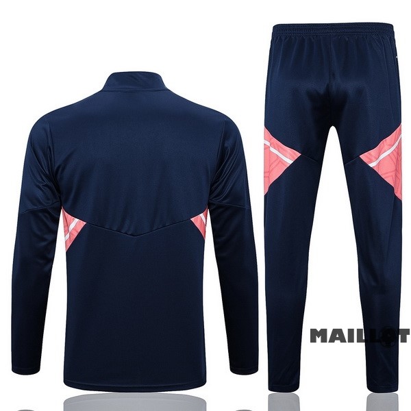 Foot Maillot Pas Cher Ensemble Complet Sudadera Entrainement Juventus 2022 2023 Bleu Marine Rose