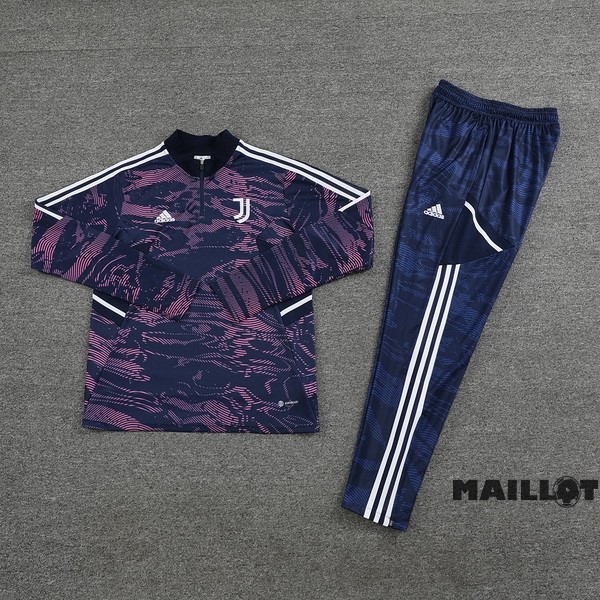 Foot Maillot Pas Cher Ensemble Complet Sudadera Entrainement Juventus 2022 2023 Purpura