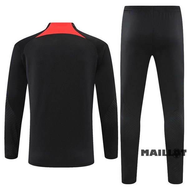 Foot Maillot Pas Cher Ensemble Complet Sudadera Entrainement Liverpool 2022 2023 Noir