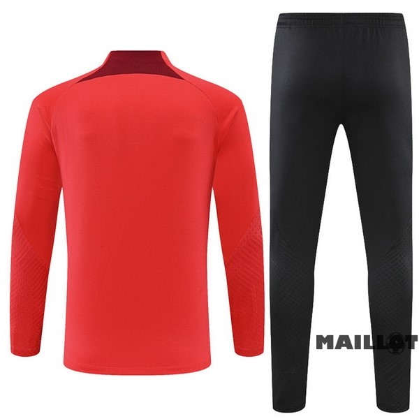 Foot Maillot Pas Cher Ensemble Complet Sudadera Entrainement Liverpool 2022 2023 Rouge