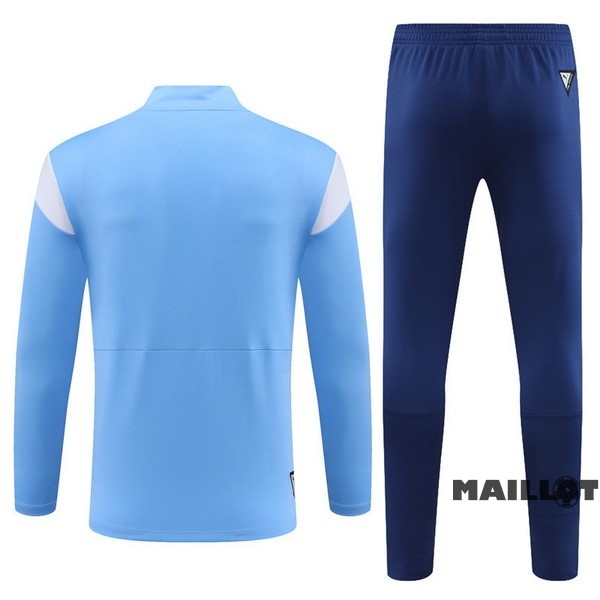 Foot Maillot Pas Cher Ensemble Complet Sudadera Entrainement Manchester City 2023 2024 Bleu