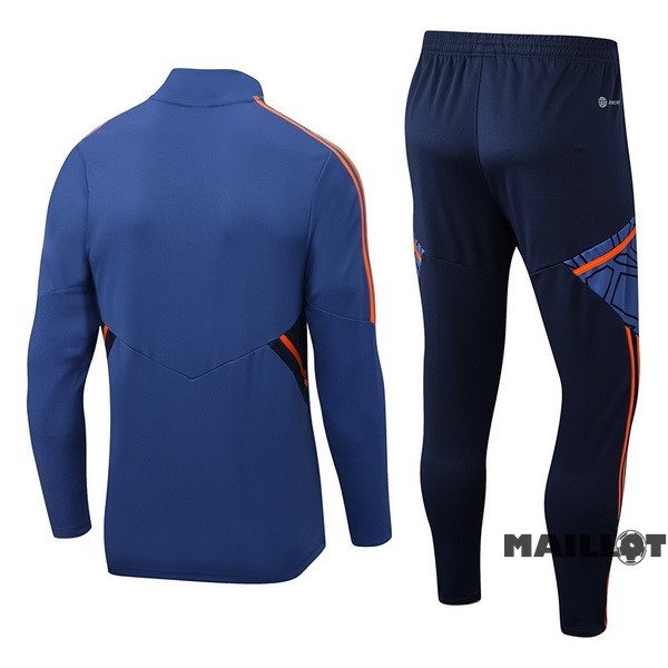 Foot Maillot Pas Cher Ensemble Complet Sudadera Entrainement Manchester United 2022 2023 Purpura Noir