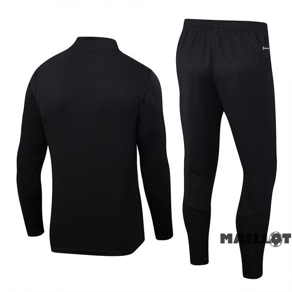Foot Maillot Pas Cher Ensemble Complet Sudadera Entrainement Manchester United 2023 2024 Noir