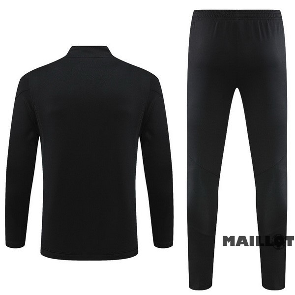 Foot Maillot Pas Cher Ensemble Complet Sudadera Entrainement Manchester United 2023 2024 Noir