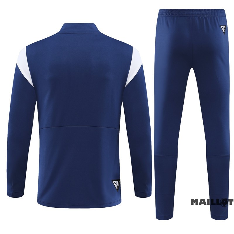 Foot Maillot Pas Cher Ensemble Complet Sudadera Entrainement Marsella 2023 2024 Bleu