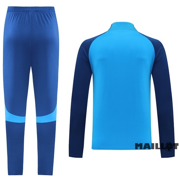 Foot Maillot Pas Cher Ensemble Complet Sudadera Entrainement Nike 2022 2023 Bleu II Marine