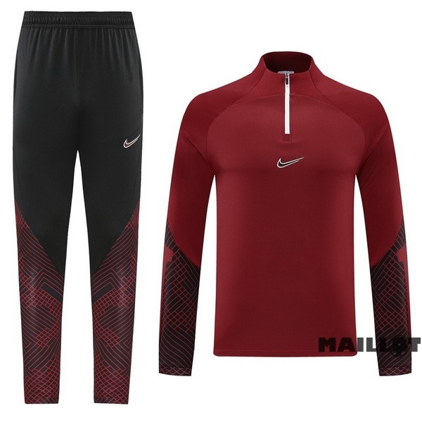 Foot Maillot Pas Cher Ensemble Complet Sudadera Entrainement Nike 2022 2023 Bordeaux
