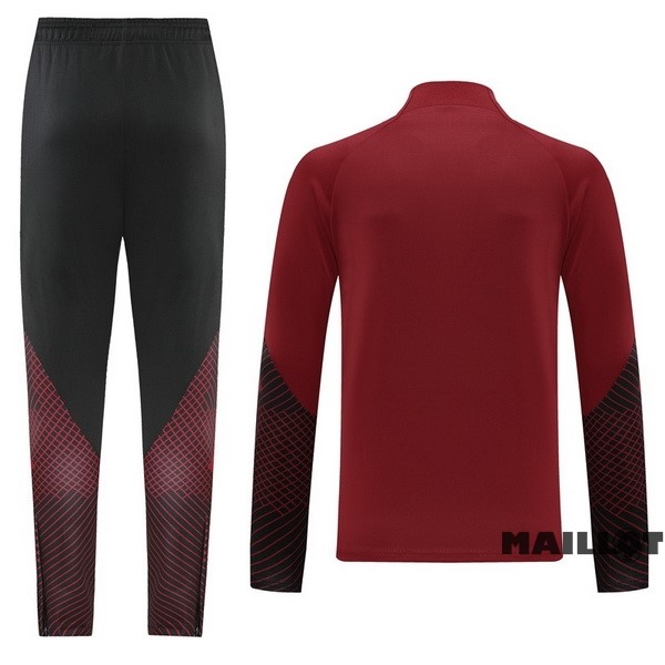 Foot Maillot Pas Cher Ensemble Complet Sudadera Entrainement Nike 2022 2023 Bordeaux