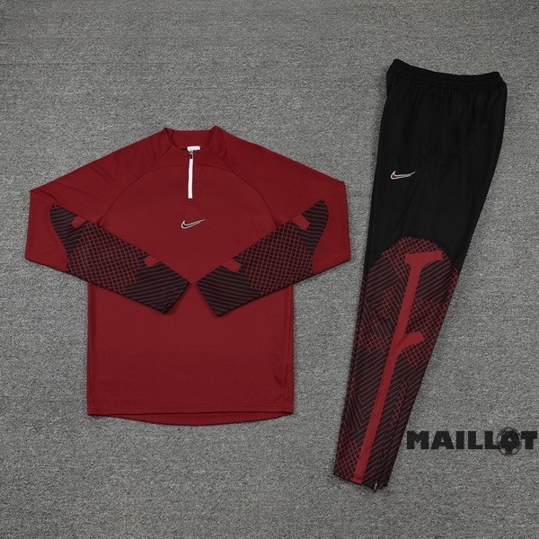 Foot Maillot Pas Cher Ensemble Complet Sudadera Entrainement Nike 2022 2023 Bordeaux