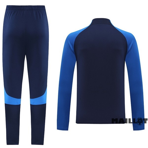 Foot Maillot Pas Cher Ensemble Complet Sudadera Entrainement Nike 2022 2023 I Bleu