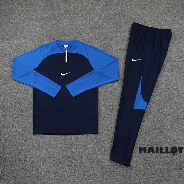 Foot Maillot Pas Cher Ensemble Complet Sudadera Entrainement Nike 2022 2023 I Bleu