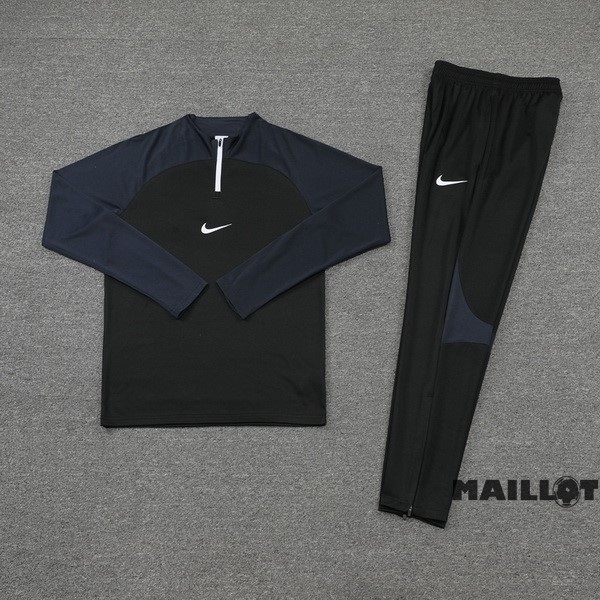 Foot Maillot Pas Cher Ensemble Complet Sudadera Entrainement Nike 2022 2023 I Noir