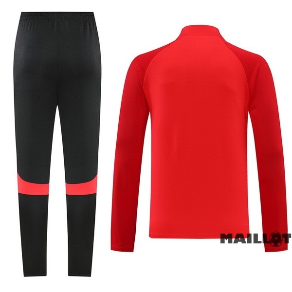 Foot Maillot Pas Cher Ensemble Complet Sudadera Entrainement Nike 2022 2023 Rouge I Noir