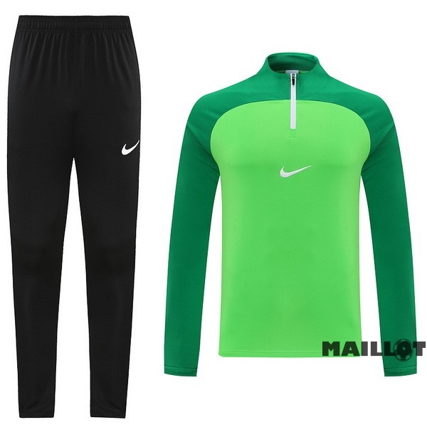 Foot Maillot Pas Cher Ensemble Complet Sudadera Entrainement Nike 2022 2023 Vert I Noir