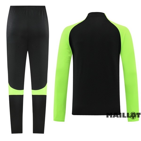 Foot Maillot Pas Cher Ensemble Complet Sudadera Entrainement Nike 2022 2023 Vert Noir