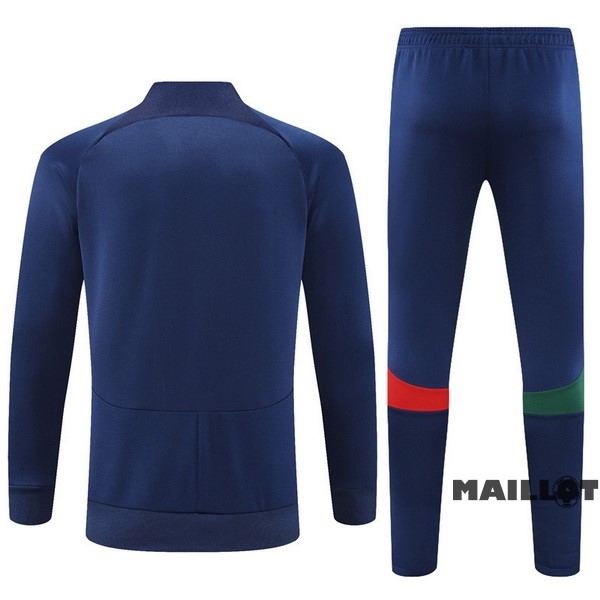 Foot Maillot Pas Cher Ensemble Complet Sudadera Entrainement Portugal 2022 Rouge Noir