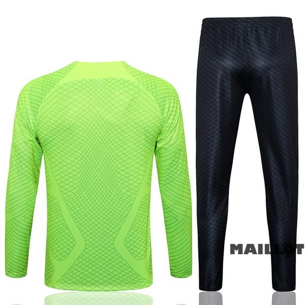 Foot Maillot Pas Cher Ensemble Complet Sudadera Entrainement Tottenham Hotspur 2022 2023 Vert I Noir