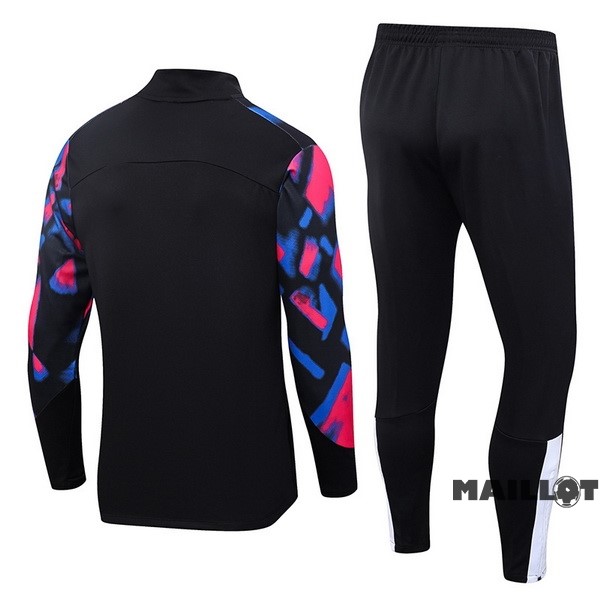 Foot Maillot Pas Cher Ensemble Complet Sudadera Entrainement West Ham United 2022 2023 Rose Noir