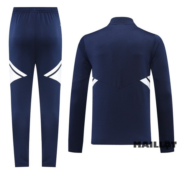 Foot Maillot Pas Cher Ensemble Complet Sudadera Entrainement adidas 2022 2023 Bleu Marine