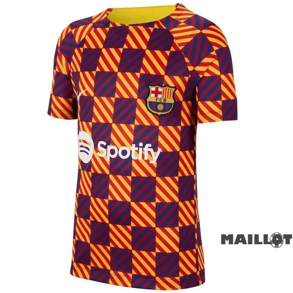 Foot Maillot Pas Cher Entrainement Barcelona 2022 2023 II Orange